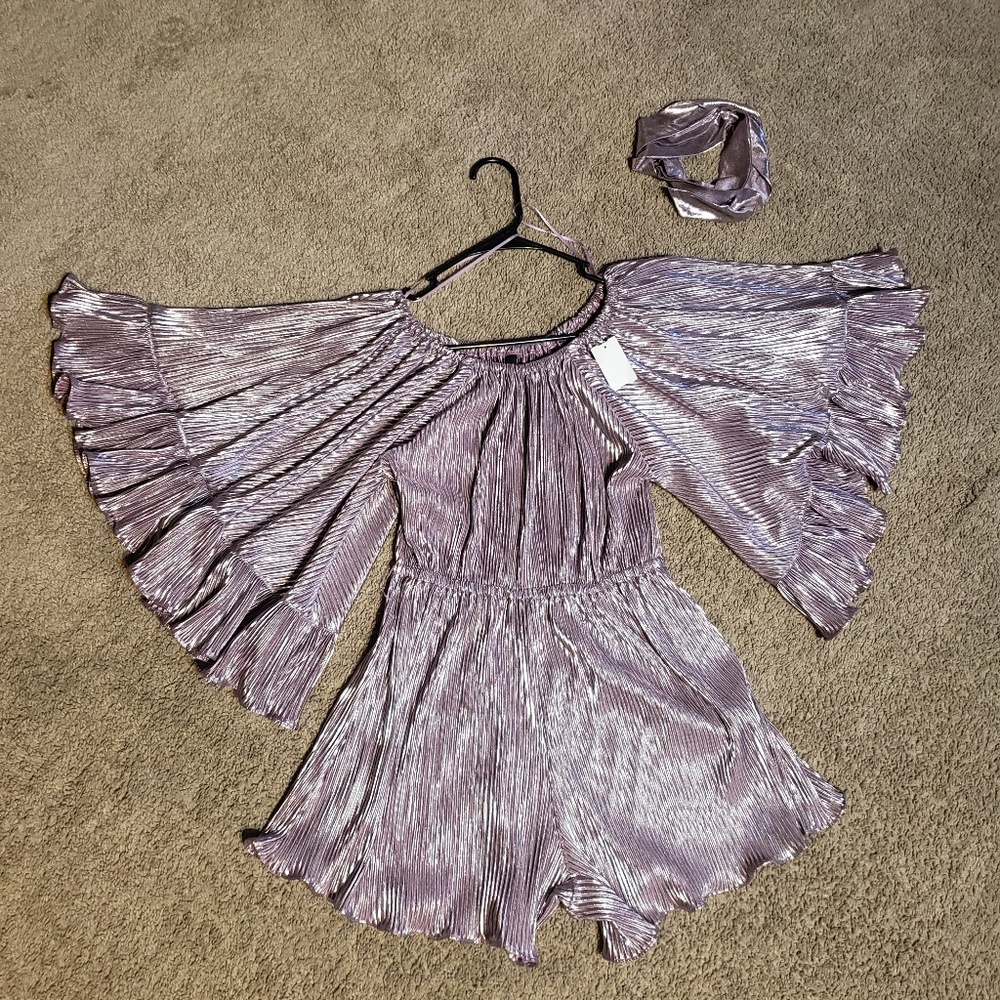 Ladies short set romper
